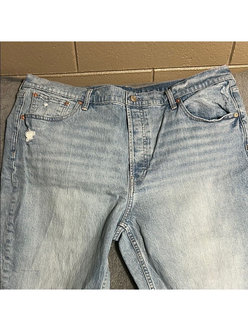 GAP Blue Relaxed Women’s Jeans with Vintage Faded Look